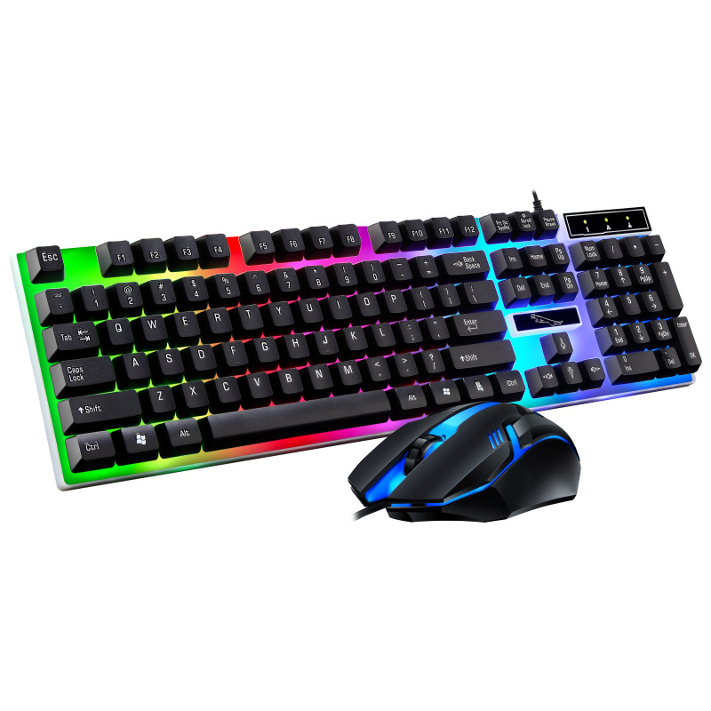 Gaming Keyboard Mouse Combo - RGB Gaming Keyboard Gamer Keyboard And