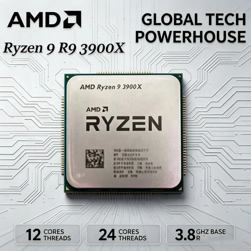 AMD R9 3900X Ryzen 9 3900X Fla - Amd Cpu Ryzen 9 ulasan dan harga