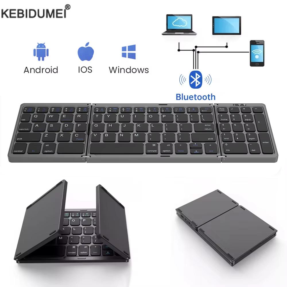 Foldable Wireless Bluetooth Ke - Gaming Keyboard Budget ulasan dan harga