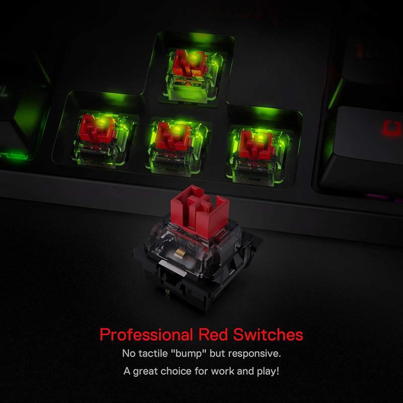 Redragon K582 SURARA RGB LED B - Gaming Keyboard Mouse And Headset Combo ulasan dan harga
