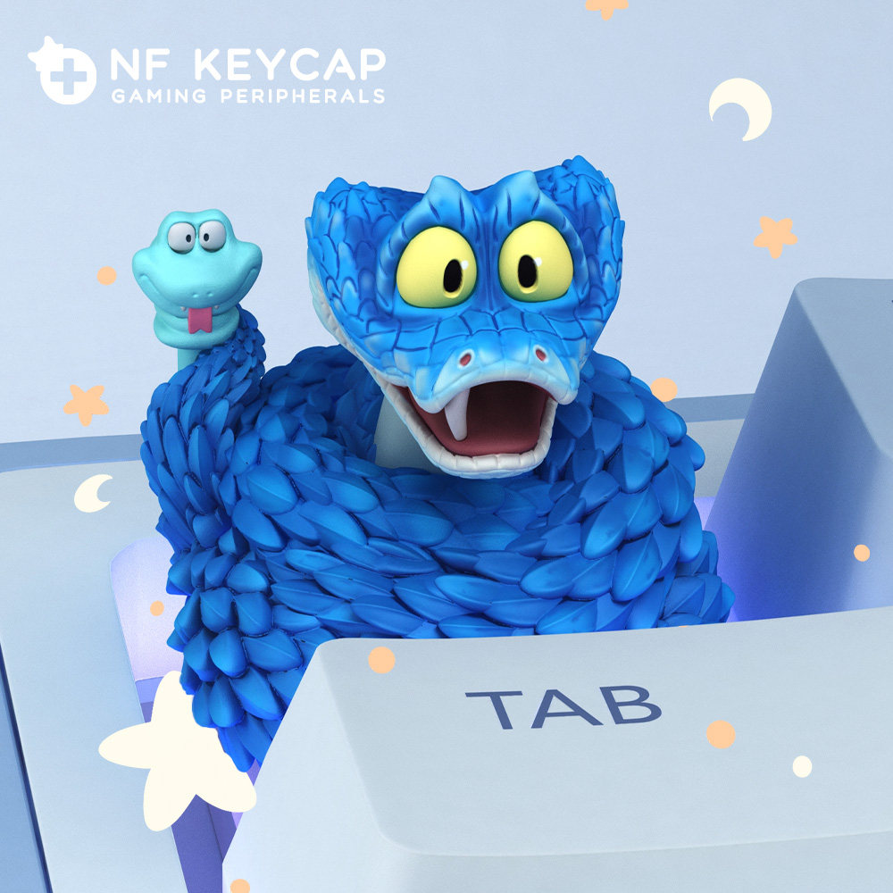 Zootopia Keycap Gary De’Snake  - Gaming Keyboard Backlit ulasan dan harga