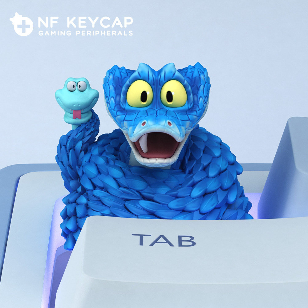 Zootopia Keycap Gary De’Snake  - Gaming Keyboard Backlit ulasan dan harga