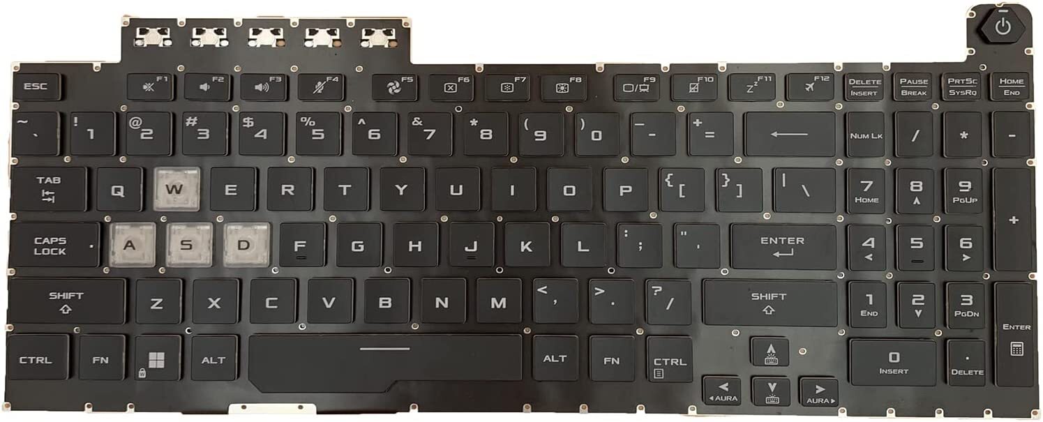 New for Asus TUF Gaming F17 FX - Gaming Keyboard Backlit ulasan dan harga