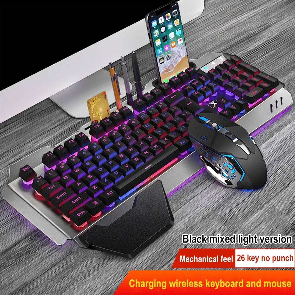 K680 Rechargeable 2.4G wireles - Gaming Keyboard Mouse Combo ulasan dan harga