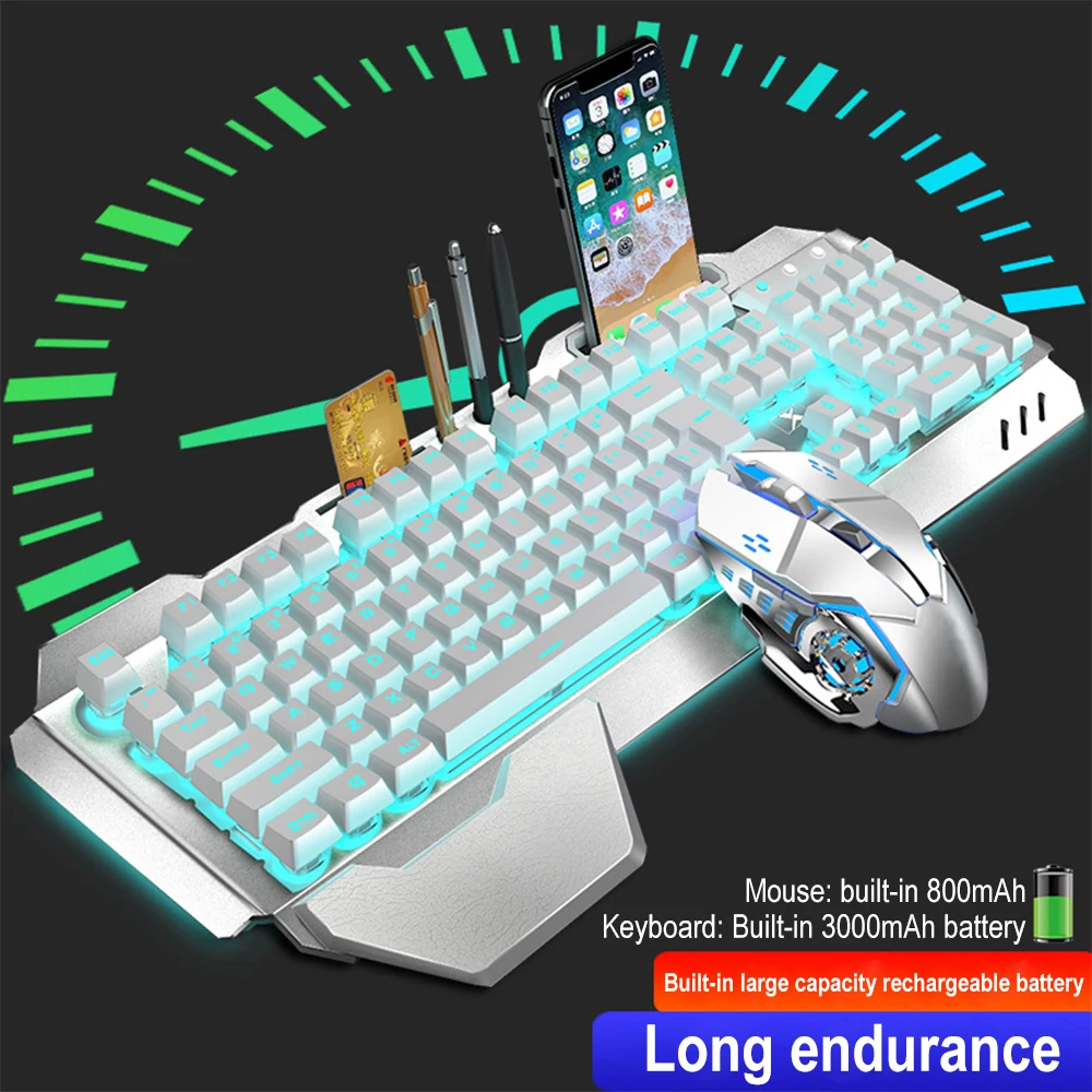 K680 Rechargeable 2.4G wireles - Gaming Keyboard Mouse Combo ulasan dan harga