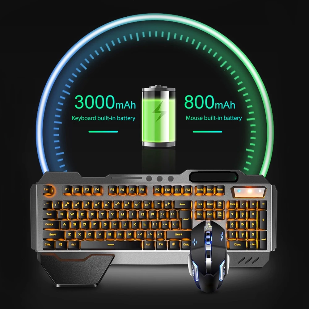 K680 Rechargeable 2.4G wireles - Gaming Keyboard Mouse Combo ulasan dan harga
