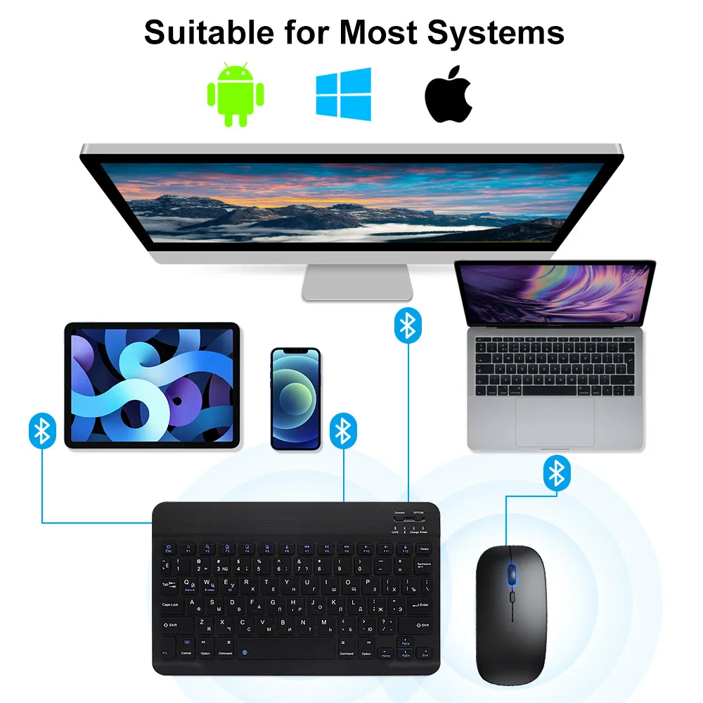 New 2025 Bluetooth Wireless Ke - Gaming Keyboard Wireless ulasan dan harga