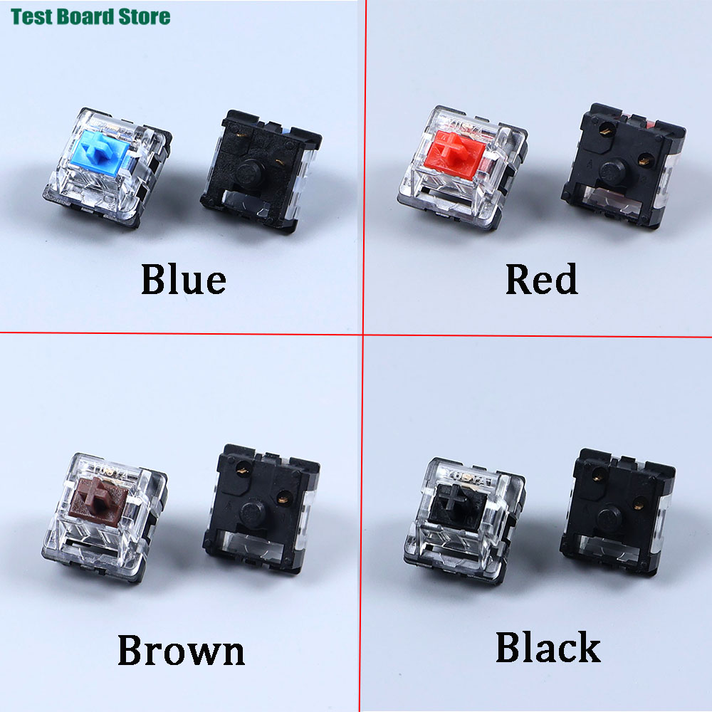 2Pin Clicky Linear Tactile Sil - Keyboard Gaming Blue Switch ulasan dan harga