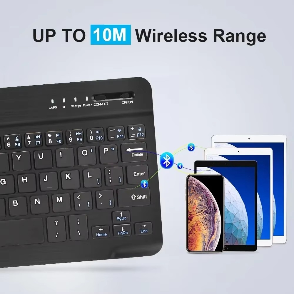 Bluetooth 5.0 Wireless Keyboar - Gaming Keyboard Wireless ulasan dan harga