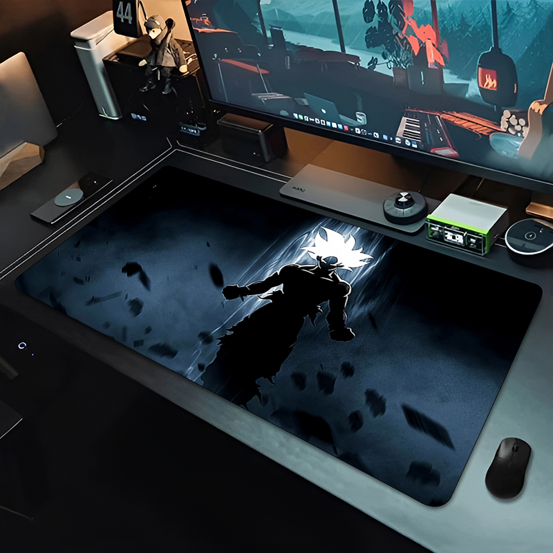 DBZ Black Anime Mouse Pad Drag - Gaming Keyboard Esports ulasan dan harga