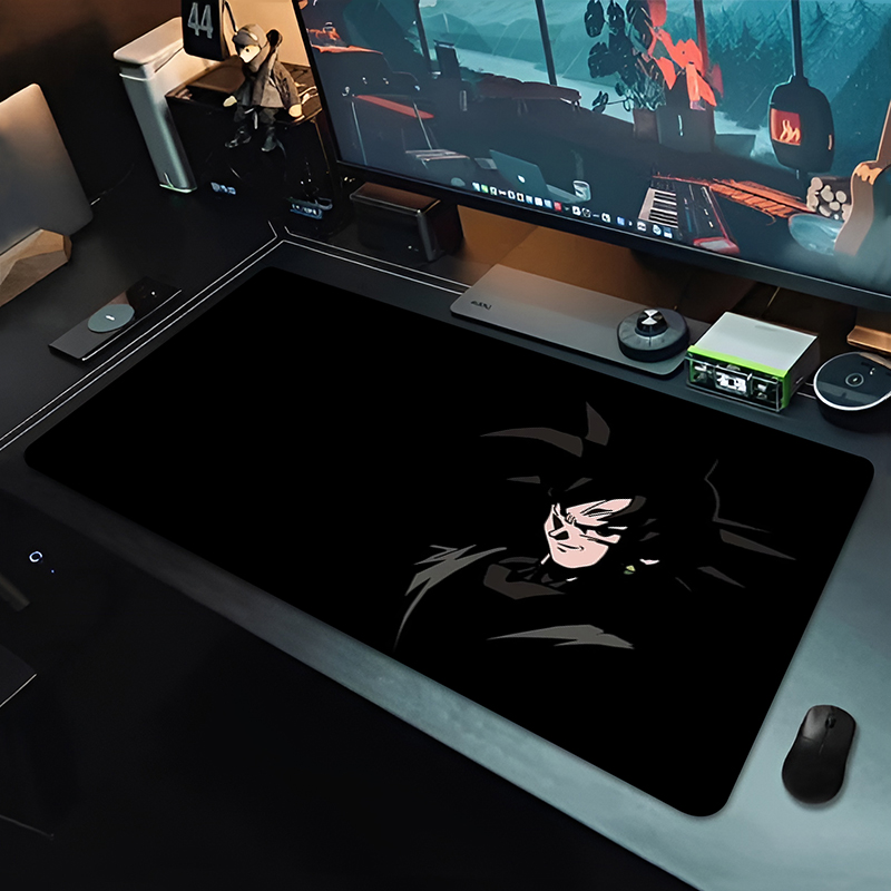DBZ Black Anime Mouse Pad Drag - Gaming Keyboard Esports ulasan dan harga