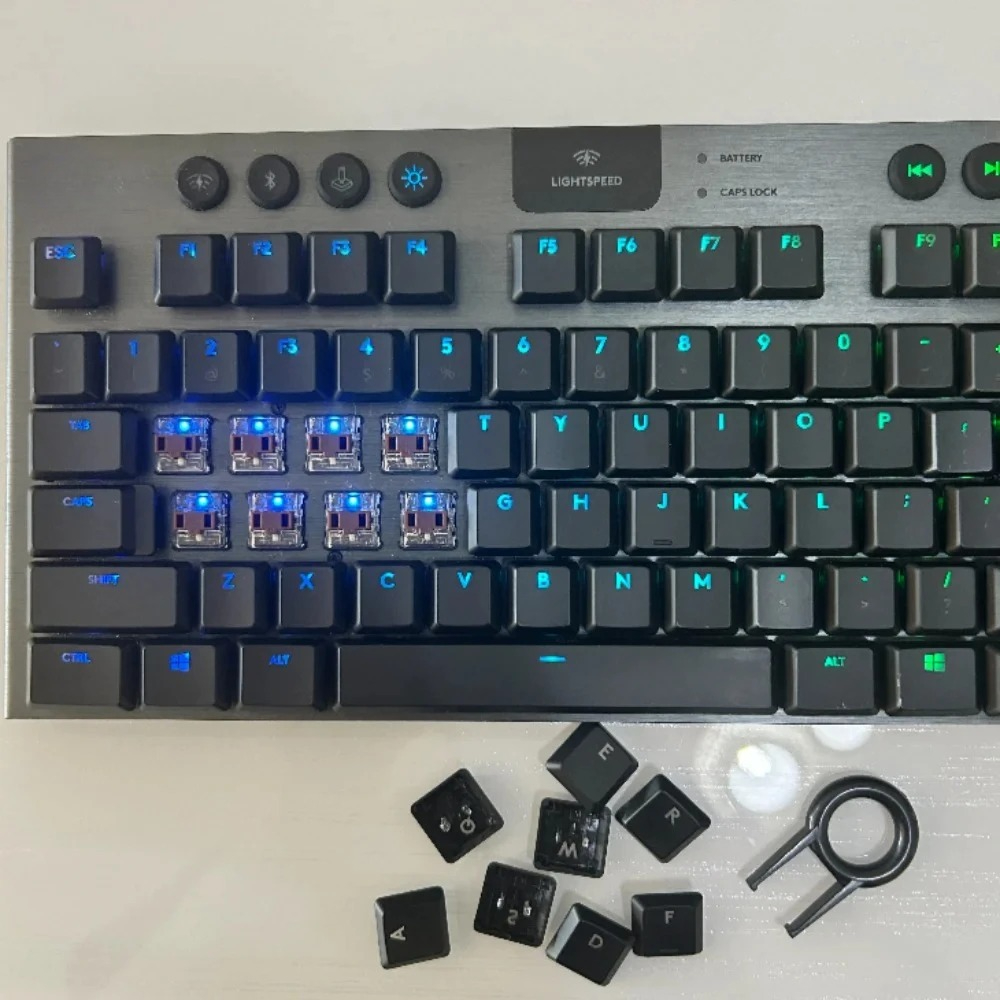 Texture Tactility Backlit Keyc - Gaming Keyboard Tkl ulasan dan harga