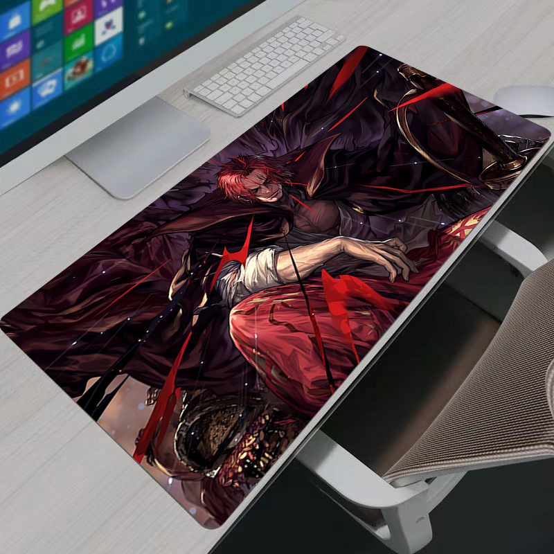 One Piece Shanks Mouse Pad Lar - Gaming Keyboard Esports ulasan dan harga