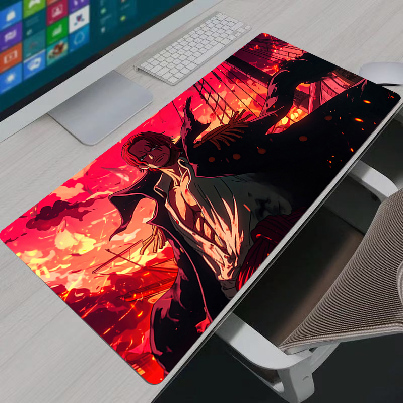 One Piece Shanks Mouse Pad Lar - Gaming Keyboard Esports ulasan dan harga