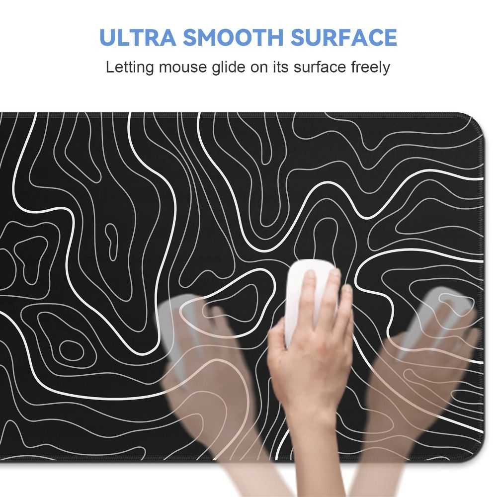 Professional Gaming Topographi - Gaming Keyboard And Mouse Pad ulasan dan harga