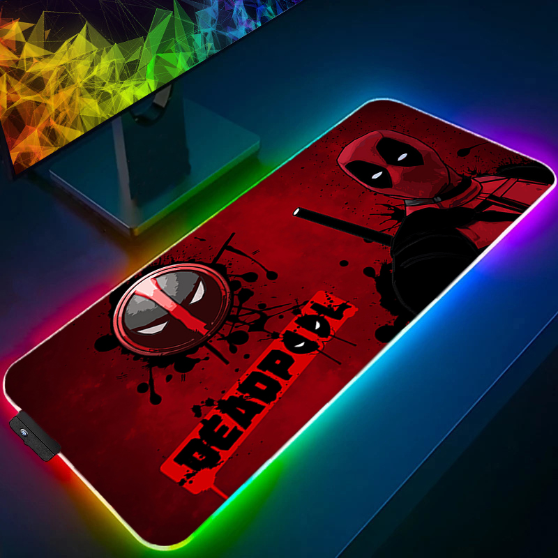 LED Mouse Pad Gaming Backlight - Gaming Keyboard Backlit ulasan dan harga