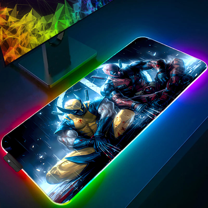 LED Mouse Pad Gaming Backlight - Gaming Keyboard Backlit ulasan dan harga