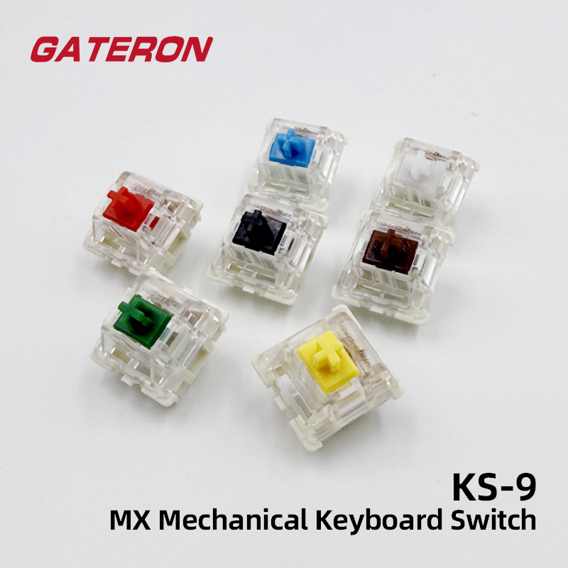 Gateron Switches Mechanical Ke - Keyboard Gaming Blue Switch ulasan dan harga