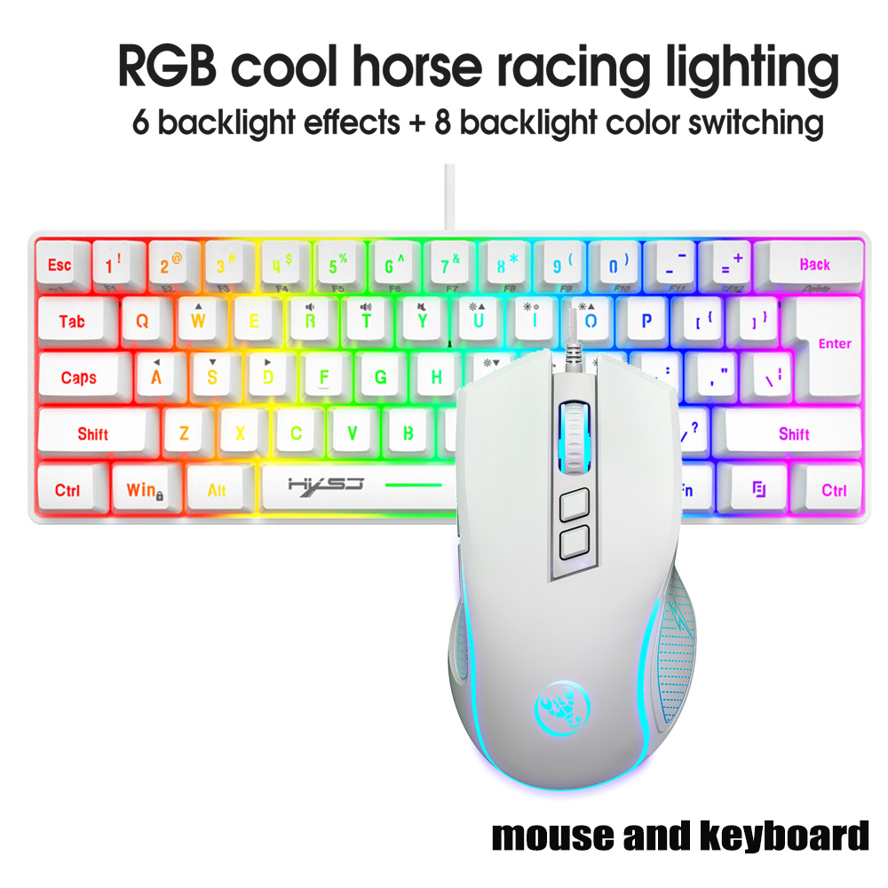 Keyboard and Mouse Teclados Ki - Gaming Keyboard Mouse Combo ulasan dan harga