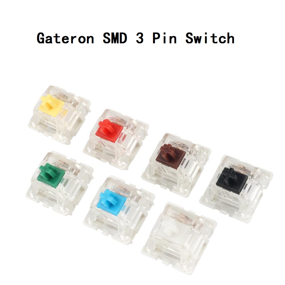 Gateron Switch 10 PCS 3 Pin 5  - Keyboard Gaming Blue Switch ulasan dan harga