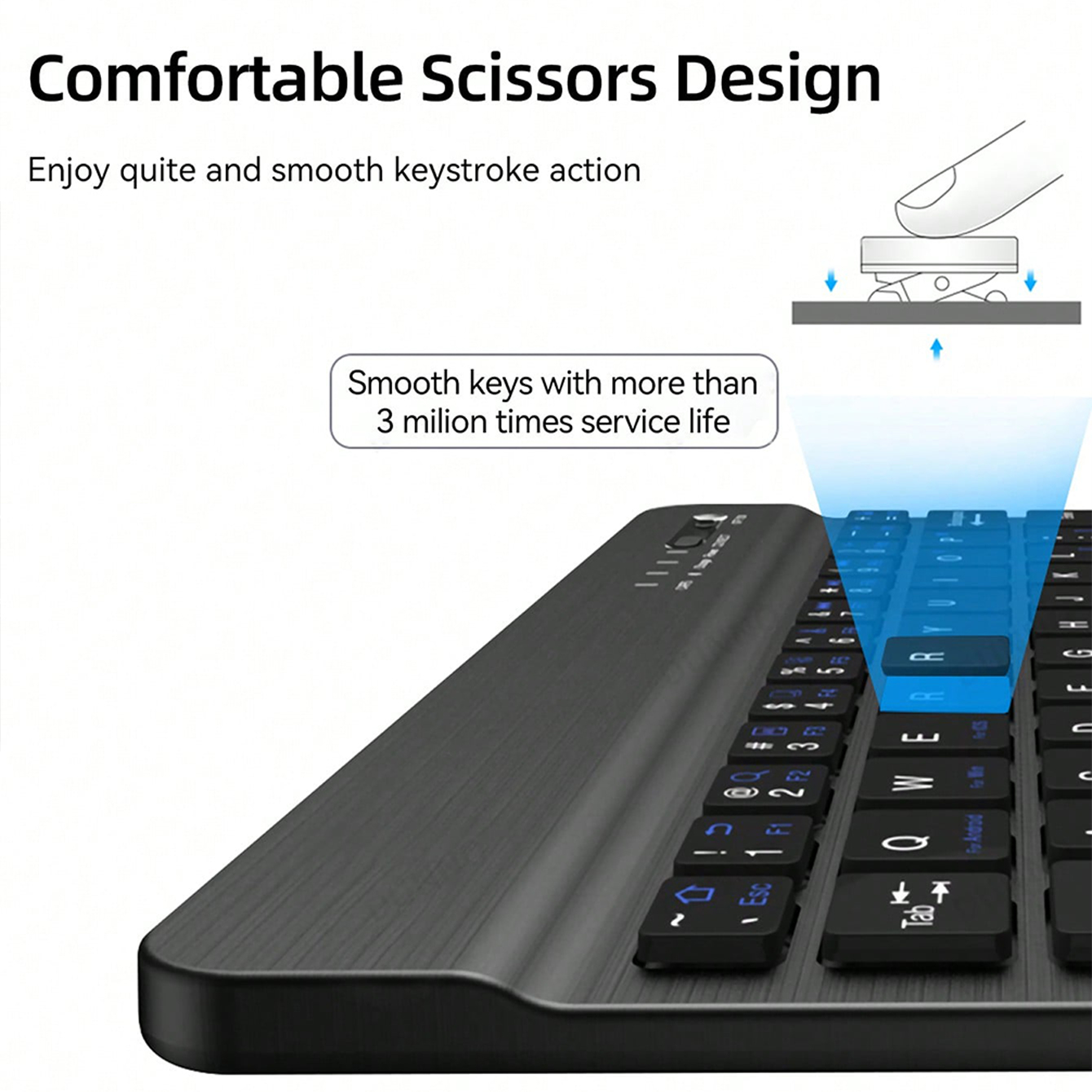 Multilingual Keyboard For Tabl - Gaming Keyboard Wireless ulasan dan harga