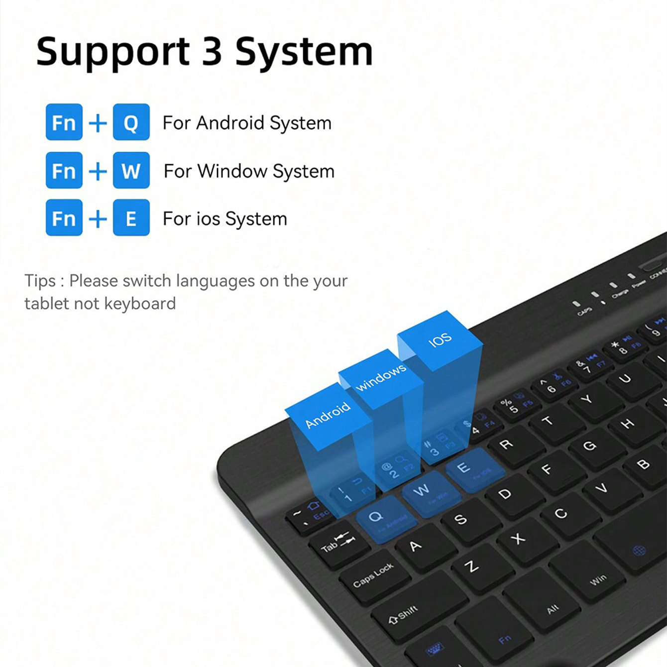 Multilingual Keyboard For Tabl - Gaming Keyboard Wireless ulasan dan harga