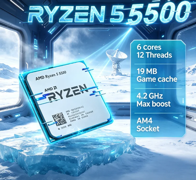 AMD Ryzen 5 5500 Entry Level Z - Amd Cpu Ryzen 5 ulasan dan harga