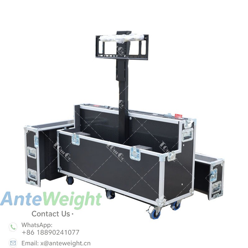 Portable 55/65 Inch TV Flight  - Aluminum Case 65 ulasan dan harga
