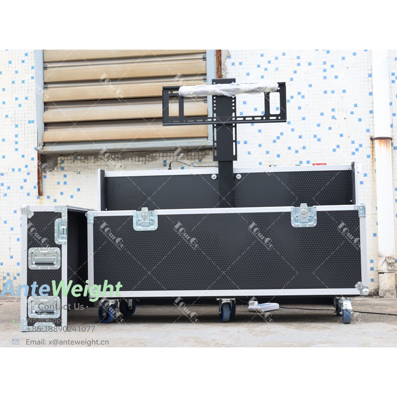 Portable 55/65 Inch TV Flight  - Aluminum Case 65 ulasan dan harga
