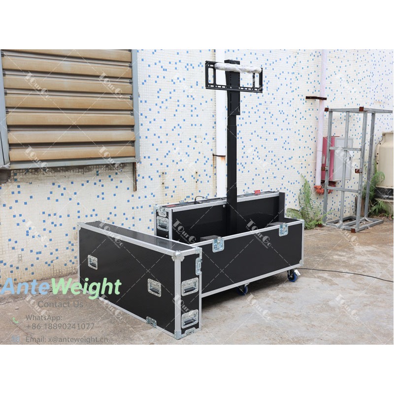 Portable 55/65 Inch TV Flight  - Aluminum Case 65 ulasan dan harga