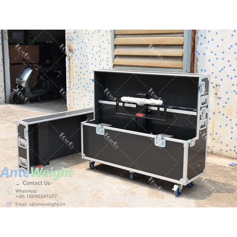 Portable 55/65 Inch TV Flight  - Aluminum Case 65 ulasan dan harga