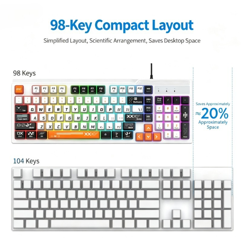 K8pro 3 In 1 Gaming Combo Wire - Gaming Keyboard Mouse And Headset Combo ulasan dan harga
