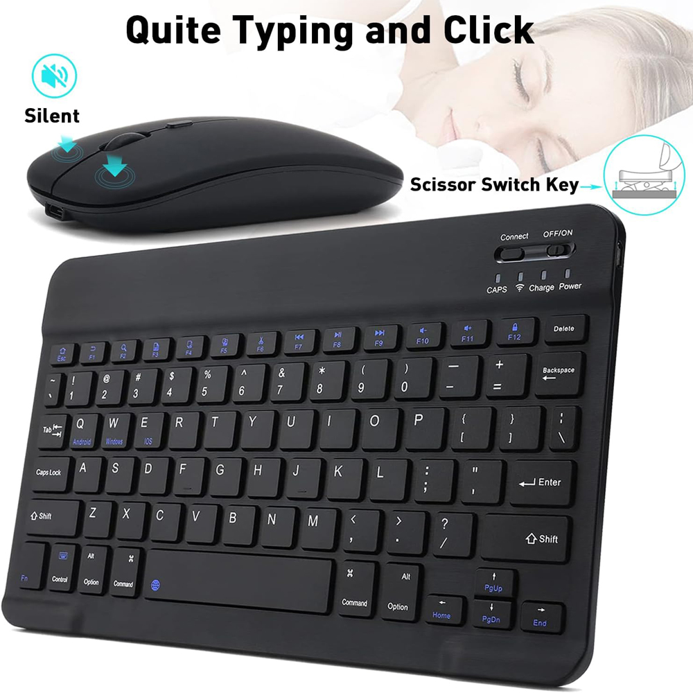 10 lnch Wireless  Bluetooth Mi - Gaming Keyboard Wireless ulasan dan harga