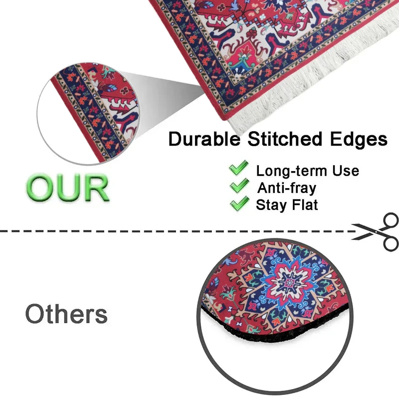 Mini Persian Woven Rug Mat Mou - Gaming Keyboard Mouse Combo ulasan dan harga