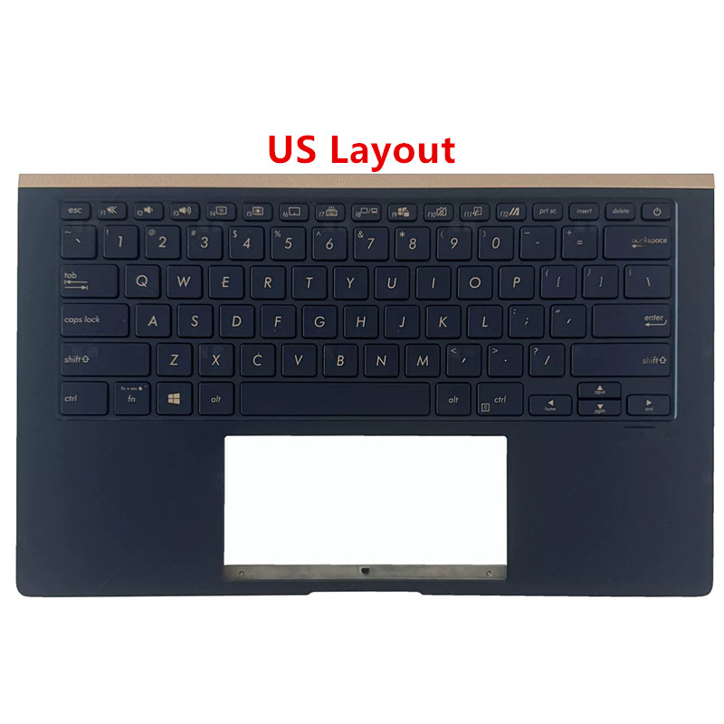 New Palmrest US Keyboard With  - Gaming Keyboard Backlit ulasan dan harga