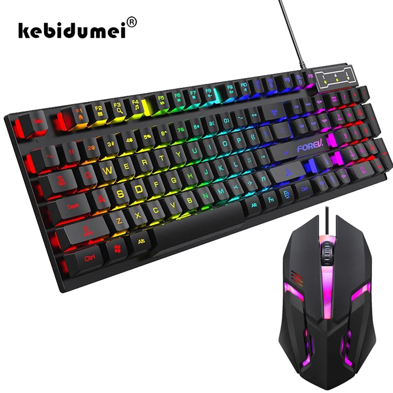 104 Key Backlit Mechanical Key - Gaming Keyboard Mouse And Headset Combo ulasan dan harga
