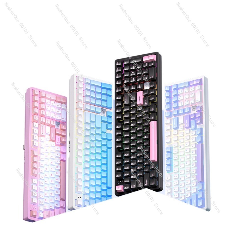 Aluminum Alloy Mechanical Keyb - Gaming Keyboard Wireless ulasan dan harga