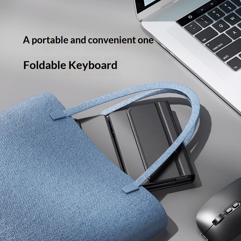 Mengzu Tri Fold Wireless Bluet - Gaming Keyboard Wireless ulasan dan harga