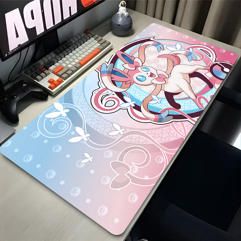 Large Pink Cute Mousepad XXL G - Gaming Keyboard Esports ulasan dan harga