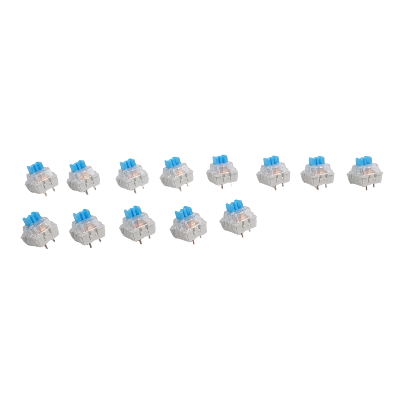 108PCS Blue Tactile Mechanical - Keyboard Gaming Blue Switch ulasan dan harga