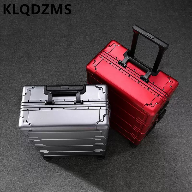 KLQDZMS Men's Luggage Bag All  - Aluminum Case 65 ulasan dan harga