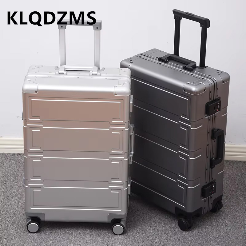 KLQDZMS Men's Luggage Bag All  - Aluminum Case 65 ulasan dan harga