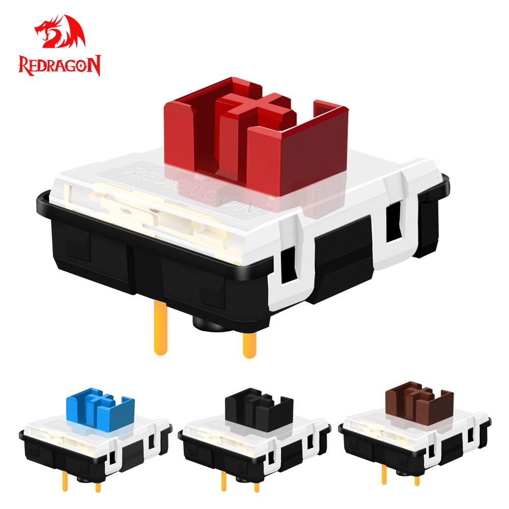 REDRAGON SMD RGB MX Low Profil - Keyboard Gaming Blue Switch ulasan dan harga