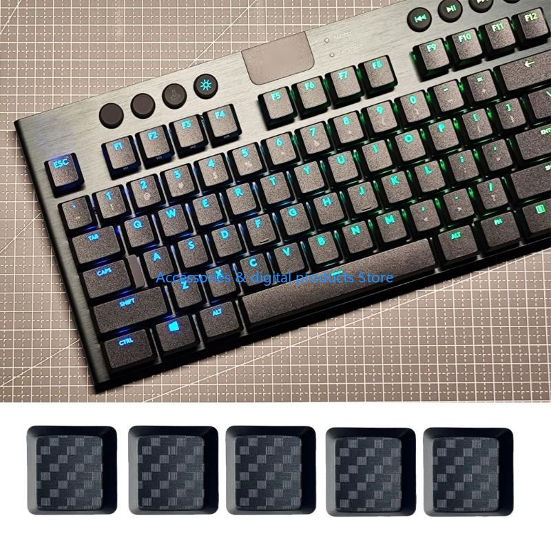 77JD 5Pcs Gaming Carbon Fiber  - Gaming Keyboard Tkl ulasan dan harga