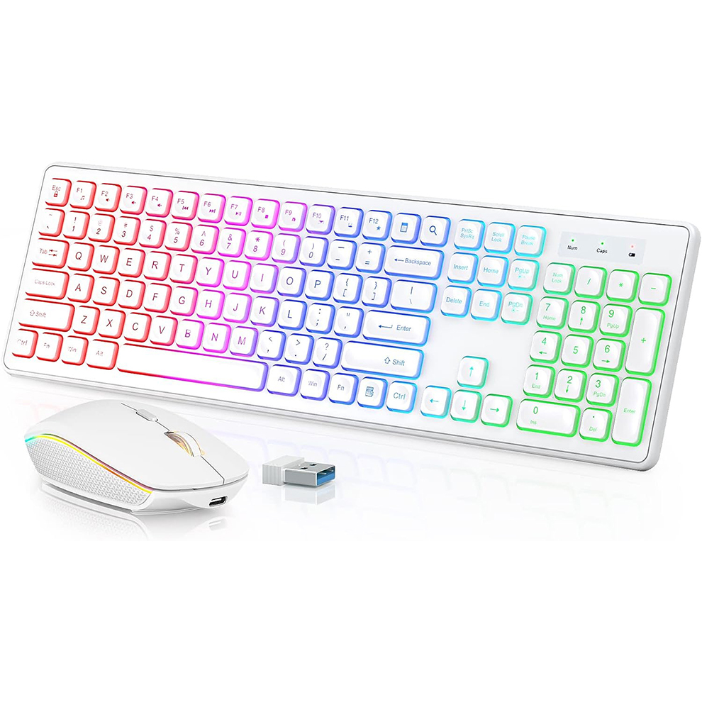 Backlit Wireless Keyboard and  - Gaming Keyboard Mouse Combo ulasan dan harga