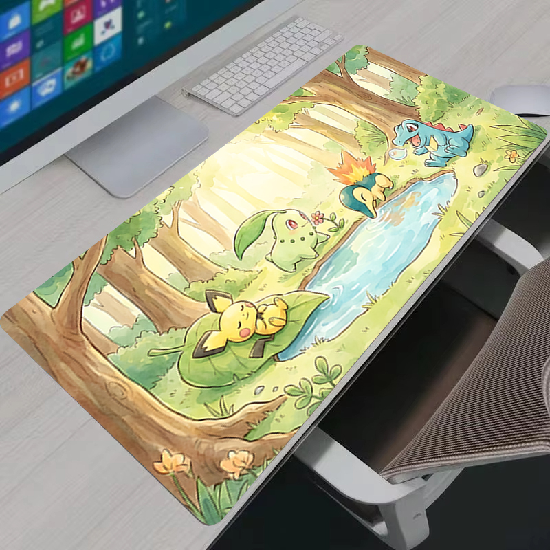 Mouse Pad Anime PC Gamer Cabin - Gaming Keyboard Esports ulasan dan harga