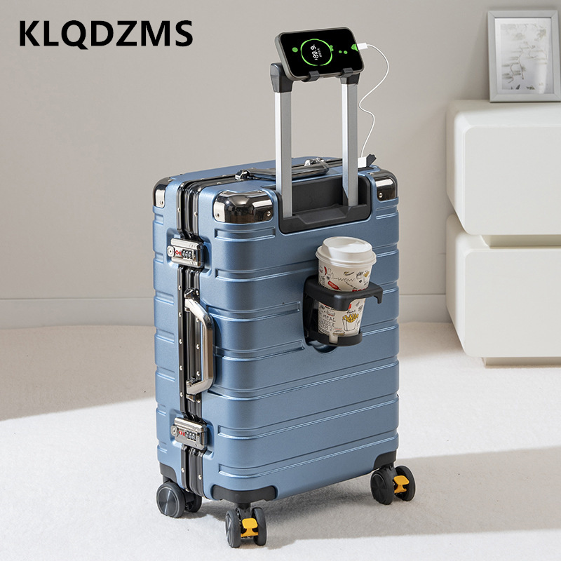 KLQDZMS Aluminum Frame Suitcas - Aluminum Case 65 ulasan dan harga