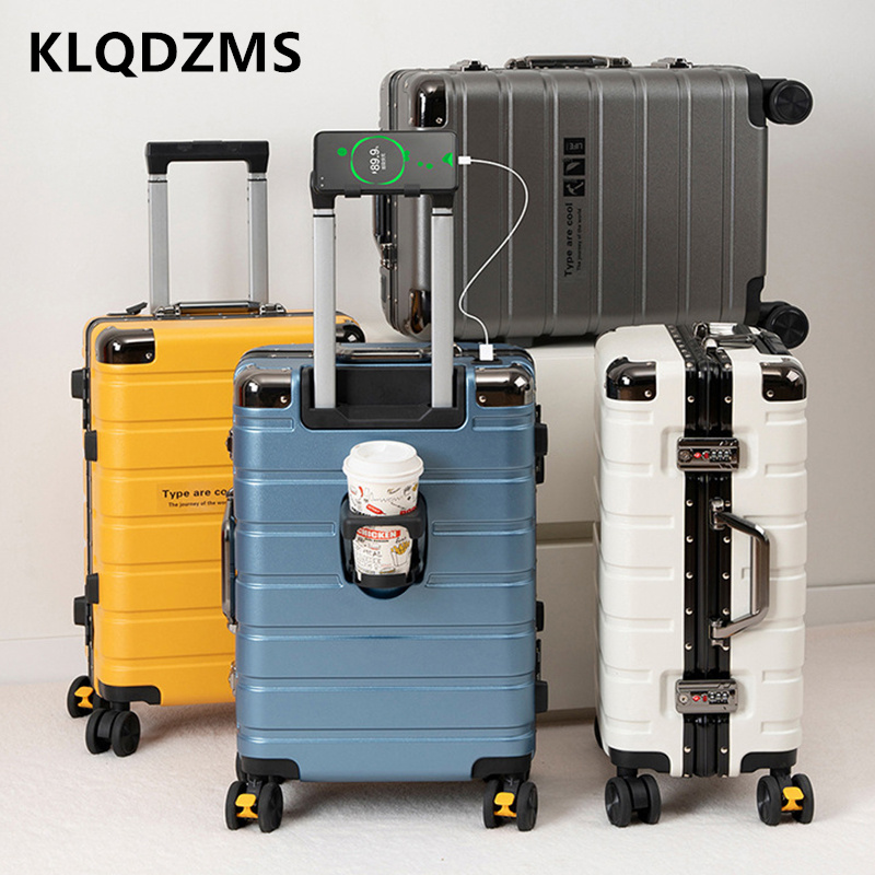 KLQDZMS Aluminum Frame Suitcas - Aluminum Case 65 ulasan dan harga